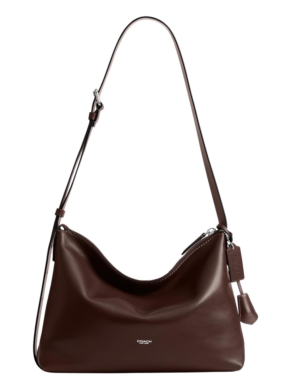 New Coach Maple Leather Mott Messenger 33 Crossbody Bag